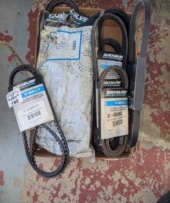 Quicksilver V belts - assorted sizes