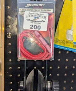 Mercury Dual water pick up flush seal/Universal Motor flusher