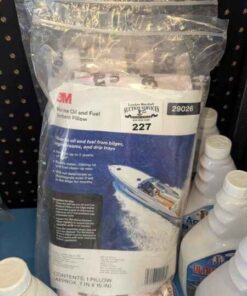 3M Marine oil and fuel absorbent pillows