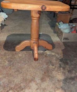 Wooden occasional table
