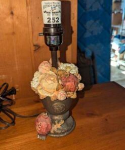 Faux Artificial Floral lamp