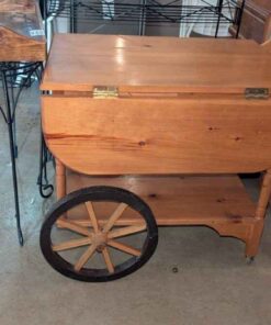 Tea Trolley with drop side extensions