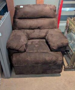 Microsuede recliner rocker