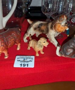 Collection of animal figures