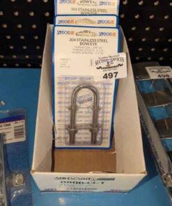 Stainless steel Bow eyes