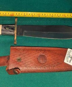 Timber Rattler TR87 knife and sheath