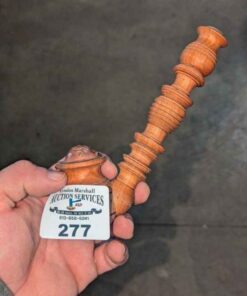 Wooden Mountaineer's smoking pipe