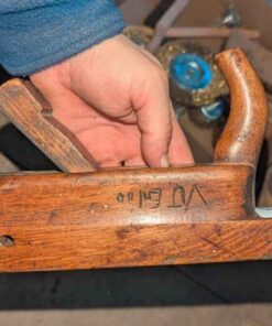 Vintage wooden block plane