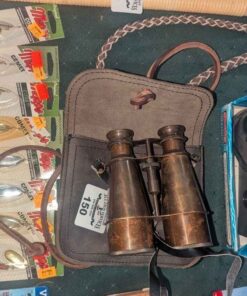 Vintage brass binoculars