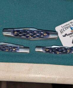 Trio of pocket knives