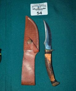 Rough Rider fixed blade knife and sheath