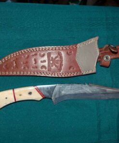 SFK Cutlery bone handled knife and sheath