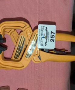 Quick grip curved clamps