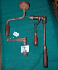 Vintage Victor hand brace and ratchet corner borer