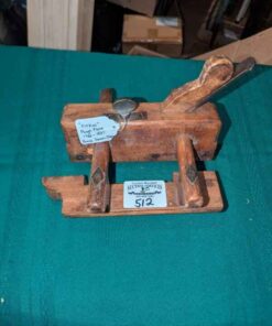 Shipwrights Fitkin Plough plane w/Brass screen strap