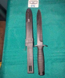 Field knife and sheath