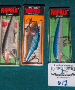 Rapala Skinning & Silver plated Fishing lures