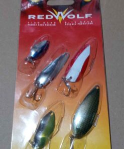 Red wolf 5 pack spoons