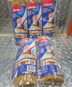 5 vileda mop refills