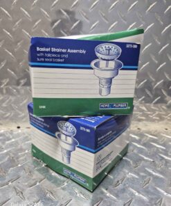 2 sink strainers