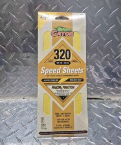 320 grit sandpaper
