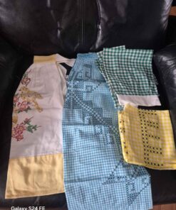 Assorted kitchen aprons