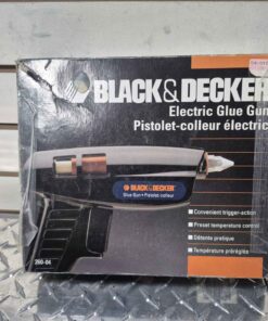 Black and Decker Electric glue gun with glue sticks