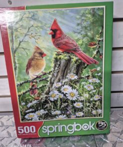 Springbok Cardinal puzzle....box is open