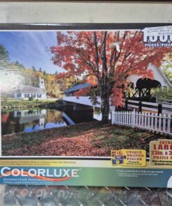Deluxe 1500 piece New Hampshire bridge puzzle