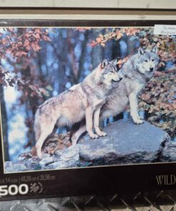 500 piece wildlife... open box