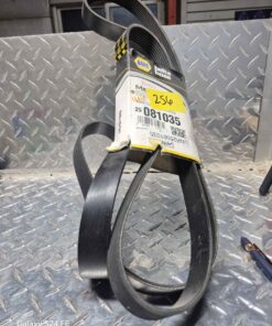 NAPA Auto Parts https://www.napaonline.com Automotive V-Ribbed Belt (Standard) K08 1 3/32" x 104" NBH 25081035 for Freightliner and more