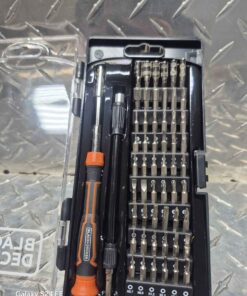 Black and decker 56 piece precision screwdriver set