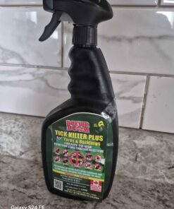 Tick killer for yards and buildings