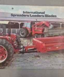 International spreaders loaders and balers vintage literature