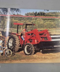 Case iH loaders and blades vintage literature