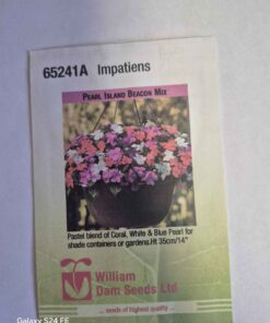 pearl island beacon mix impatients seeds