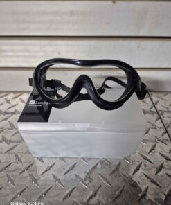 UV shield antifog swimming googles with clear storage box