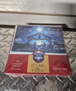 Faithfully yours a Child is born box of 20