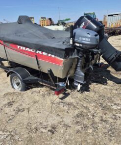 Tracker 16 foot boat with 50 horse Merc and 6 HP kicker