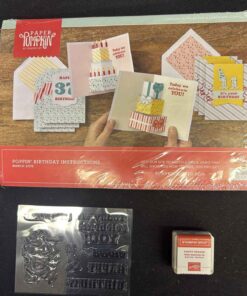 293 - Paper Pumpkin By Stampin' Up! Card Kit Poppin' Birthday