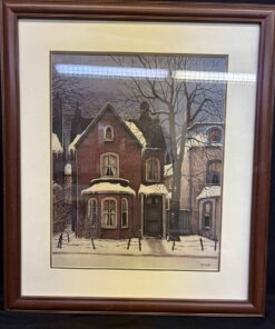 335 - Framed print, by Kasyn. 24" x 28.5".