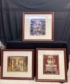 337 - 3 Egyptian framed print