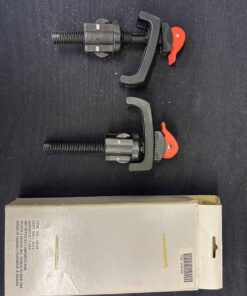 359 - 2 pc. Bar clamp set. 8" tall