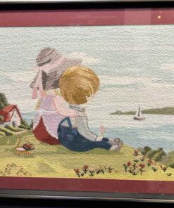 458 - Embroidered picture