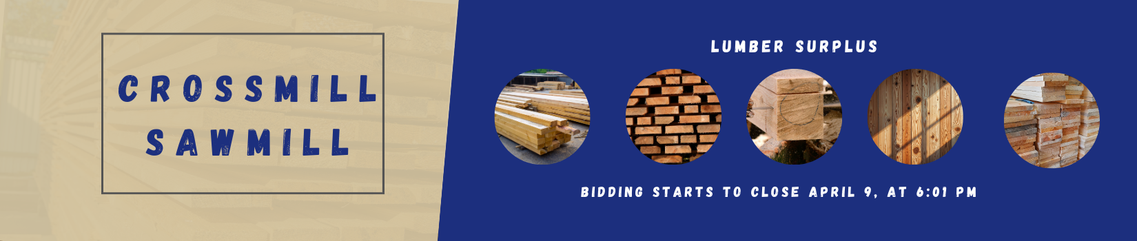 Wood, Lumber, Saw Mill Surplus | CrossHill Wood, Lumber, Saw Mill Surplus | CrossHill