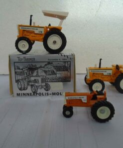 Minneapolis Moline Models G750 & G1050 1/43 scale and Model G 850 is 1/64 scale