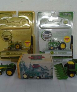 John Deere Model A , 50Th Anniversary, Model 730 Premiere Series, 5010 Premiere series, 630 & combine 1/64 scale