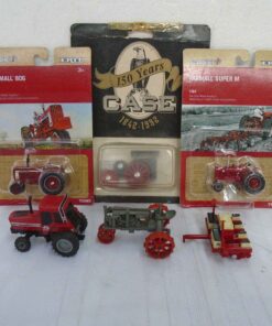 Farmall Regular 1/43 scale, International Titan, 5488, 806, Farmall Super M & Corn Planter 1/64 scale