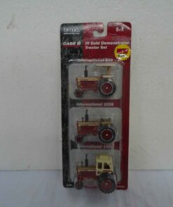 International 1026, 826 & 1456 Gold Demonstrator set 1/64 scale