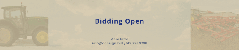 Consign.bid Farm, Truck, Heavy Equipment March 25th Online Auction
